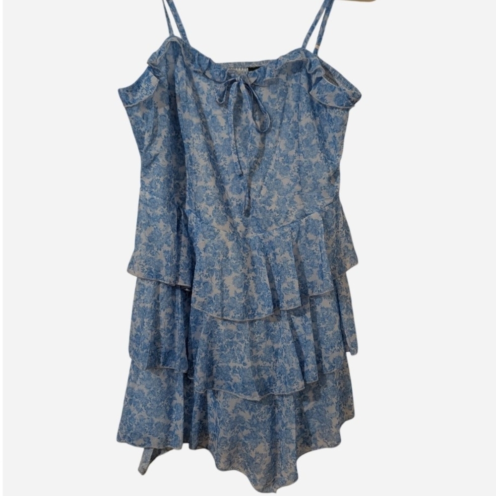 Wild Fable Light Blue Smocked Top - Picture 1 of 6